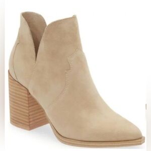 Steve Madden Chaya Elegant Beige Ankle Booties